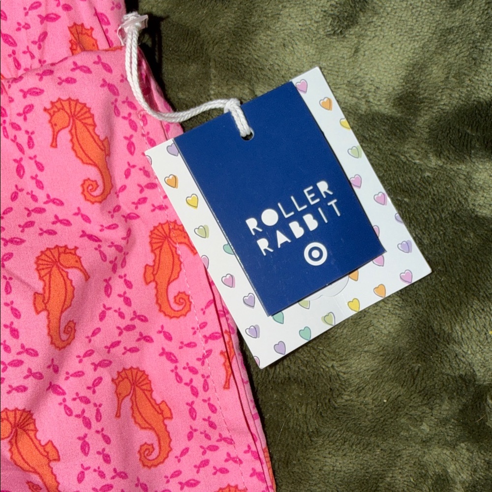 Roller Rabbit X Target Women’s Seahorse Poplin Boxer Shorts - Picture 3 of 8